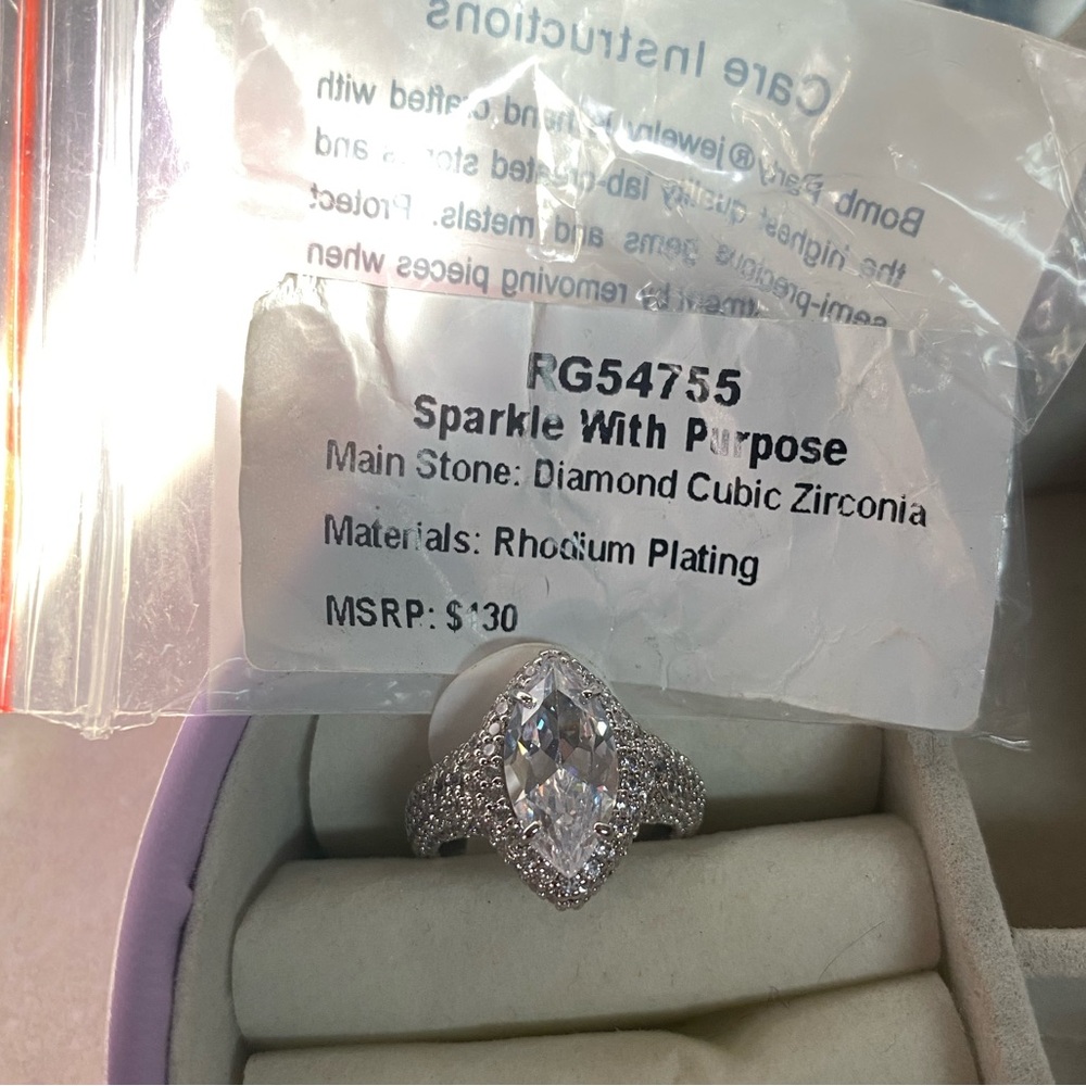 Sparkle With A Purpose BP Ring
